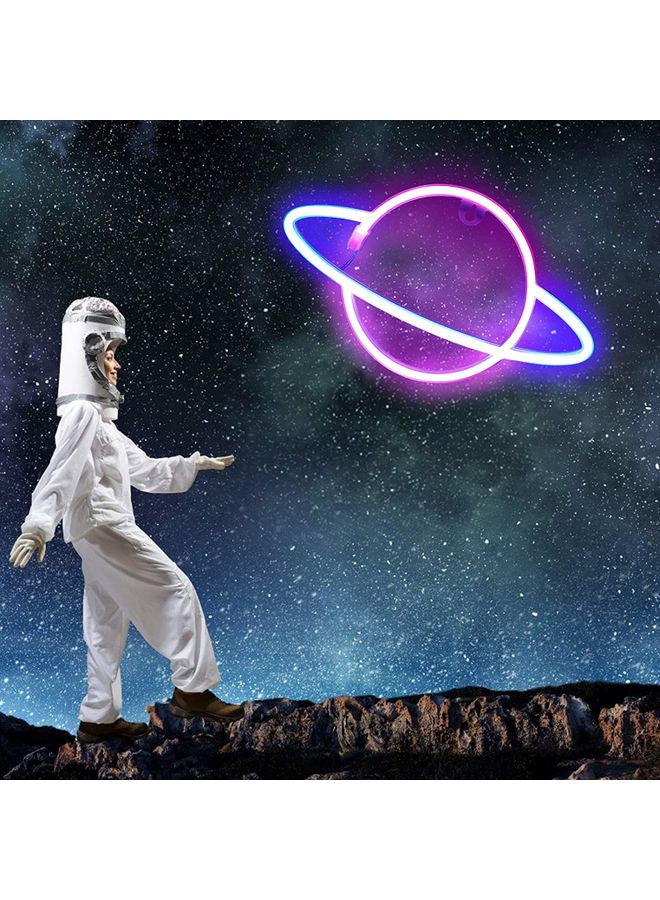 مصباح نيون بنمط كوكب متعدد الألوان - Image 3